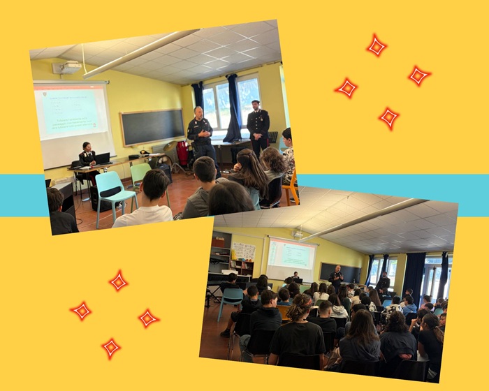 A scuola con i nostri Carabinieri: una lezione contro il bullismo e il cyberbullismo